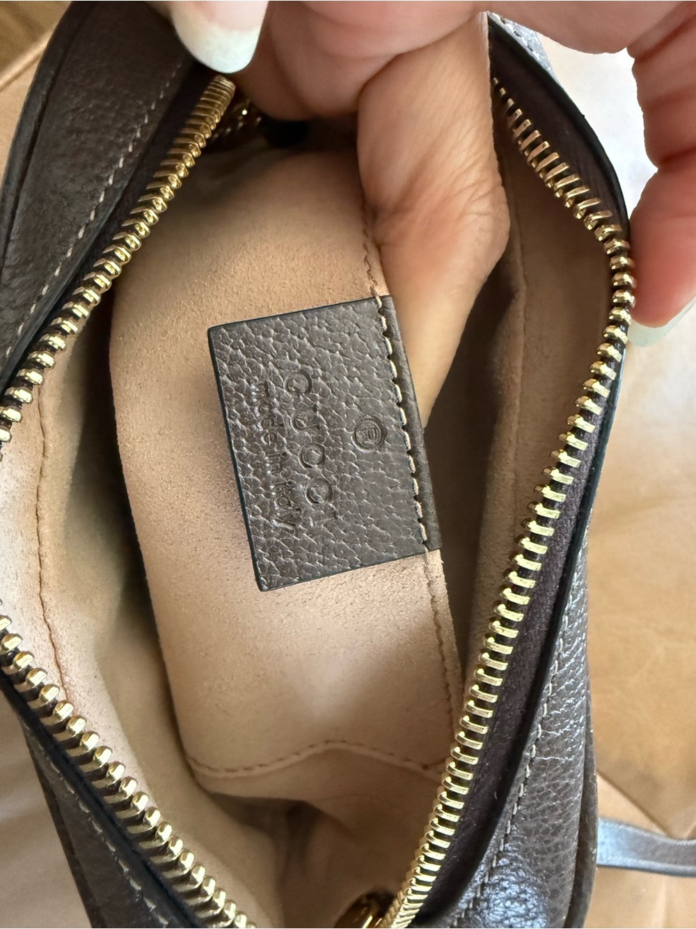 Gucci GG Ophidia Supreme Brown Mini Bag Crossbody Monogram - Picture 16 of 16